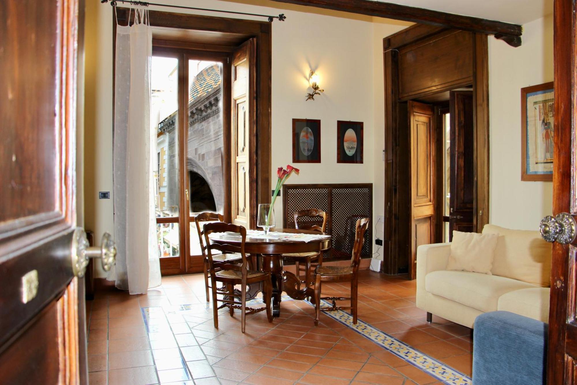 Ferienwohnung Palazzo Ammone - Sedil Dominova Sorrent Exterior foto